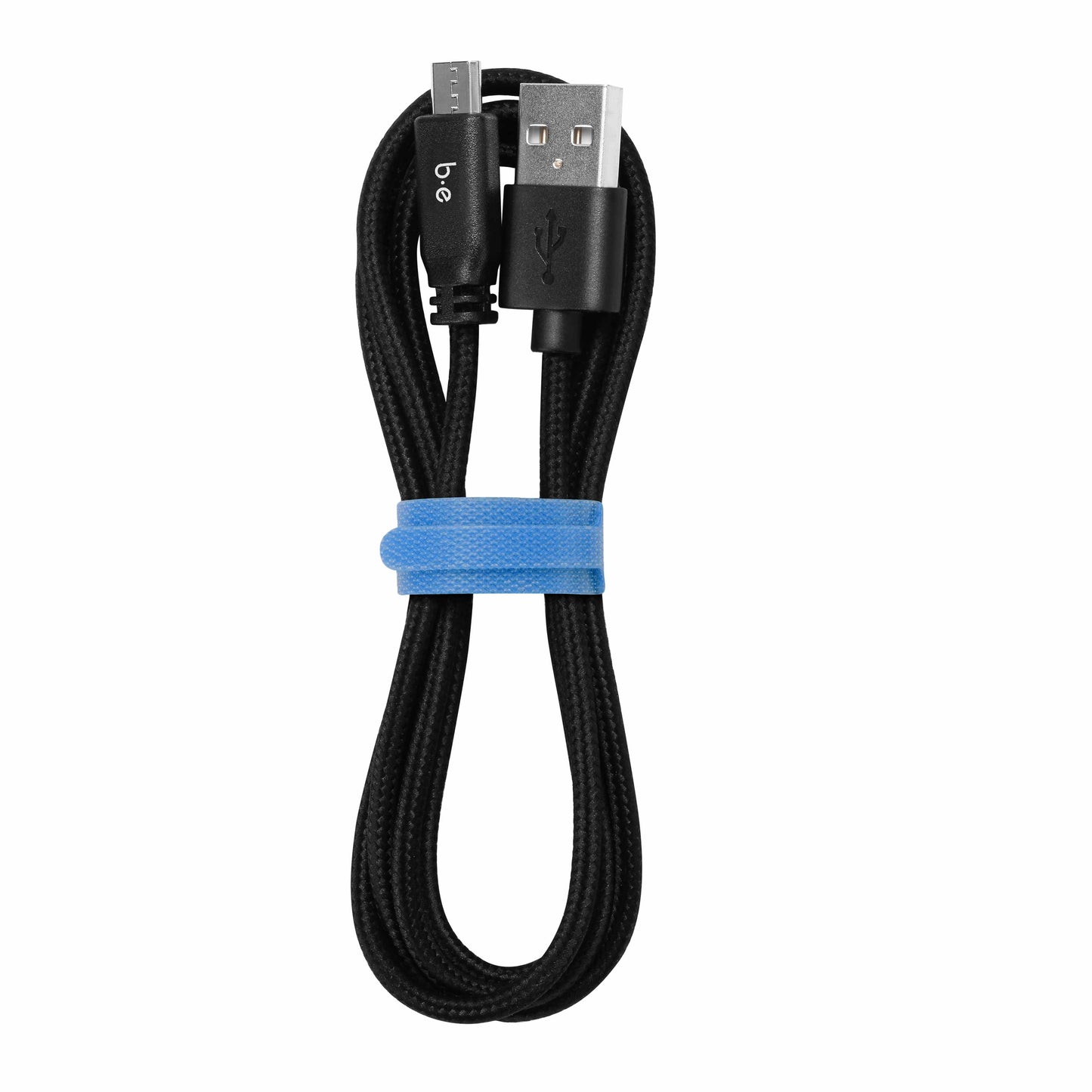 B6MICBK Braided Micro USB Cable 6ft Black