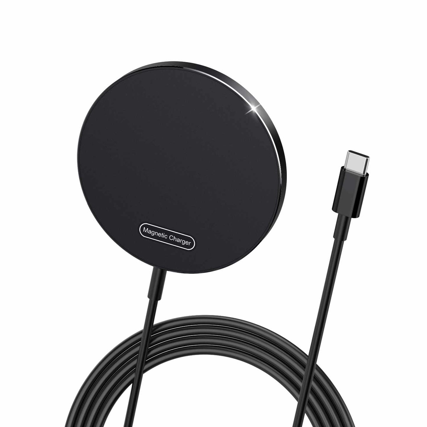 BEWCL424 MagSafe Wireless Charger 15W w/USB-C Cable 4ft Black
