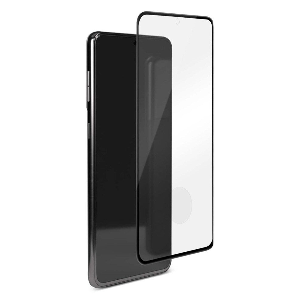 BE3DGS21U Antimicrobial 3D Curved Glass Case Friendly w/Kit Galaxy S21 Ultra