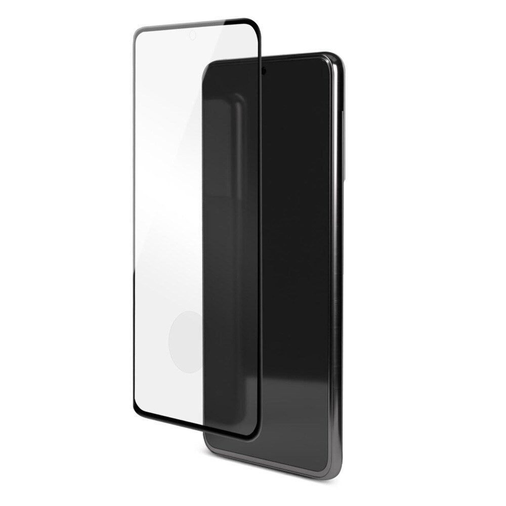 BE3DGS21U Antimicrobial 3D Curved Glass Case Friendly w/Kit Galaxy S21 Ultra