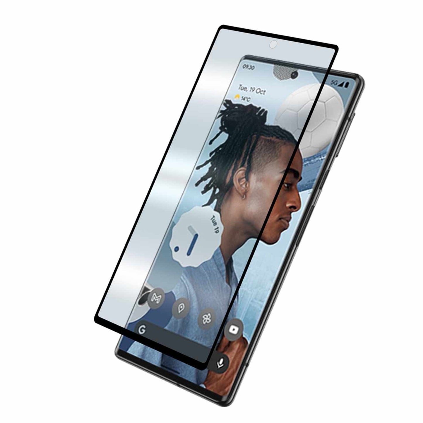 BE3DCGP6 3D Curved Glass w/Installation Kit Pixel 6