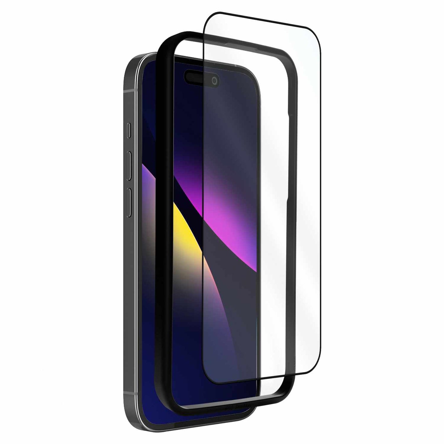 BESP15CTIK Premium Curved Tempered Glass w/Installation Kit iPhone 15