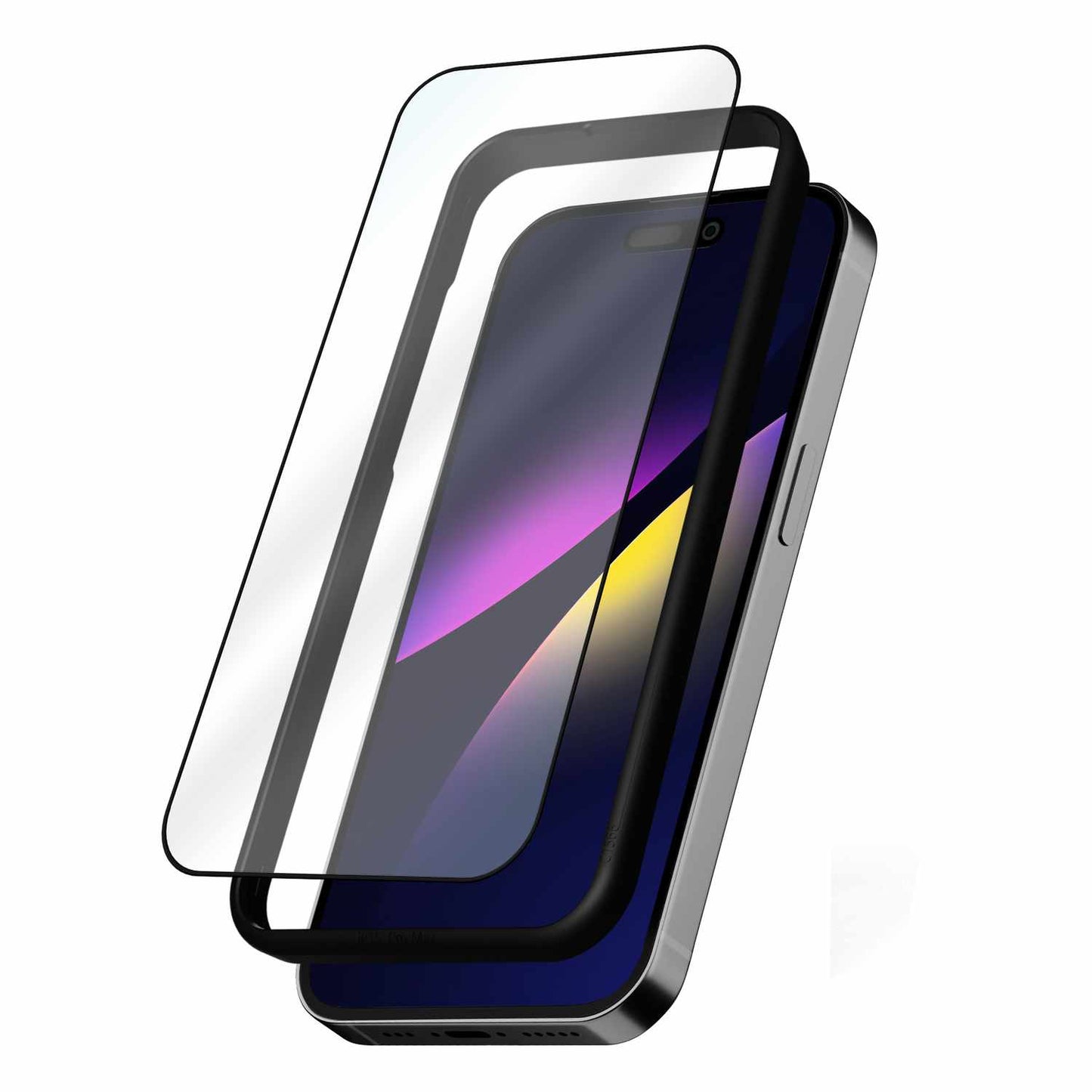 BESP15CTIK Premium Curved Tempered Glass w/Installation Kit iPhone 15