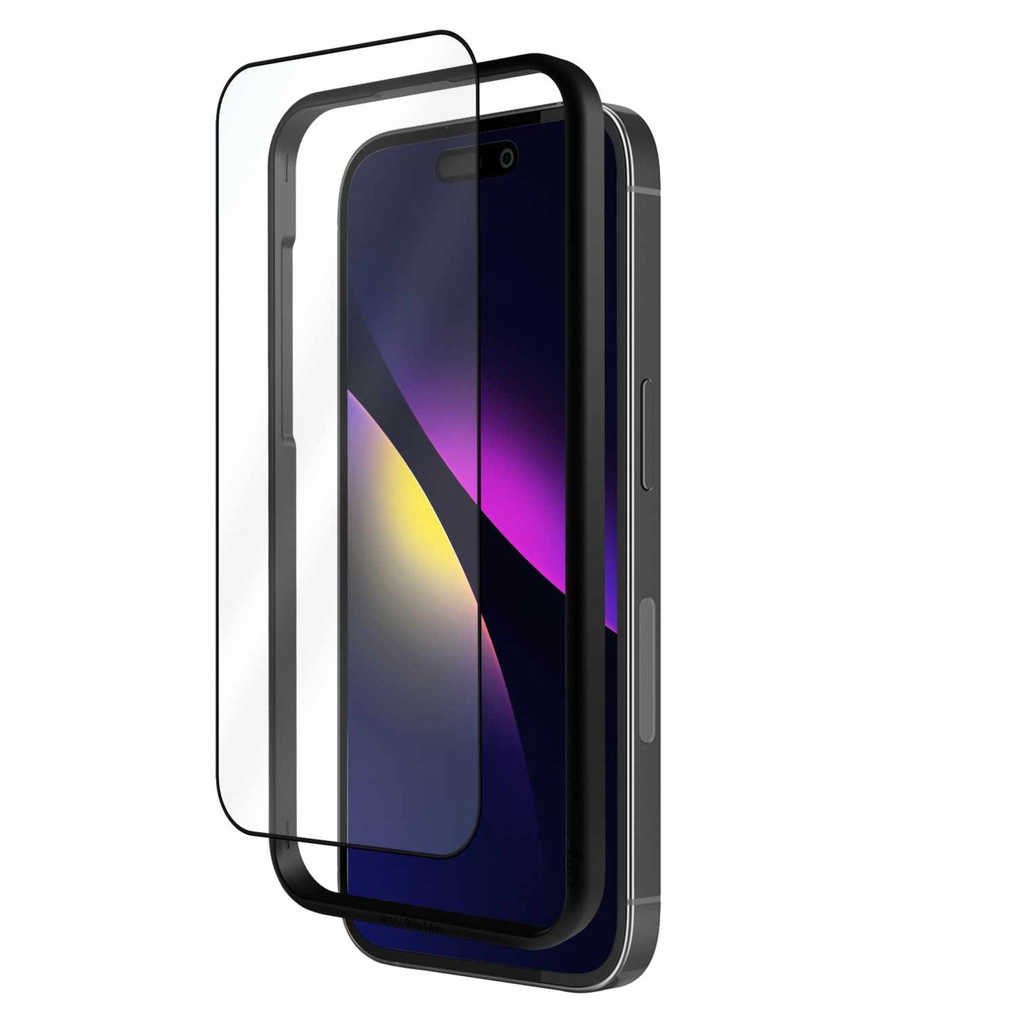 BESP15CPRTIK Premium Curved Tempered Glass w/Installation Kit iPhone 15 Pro
