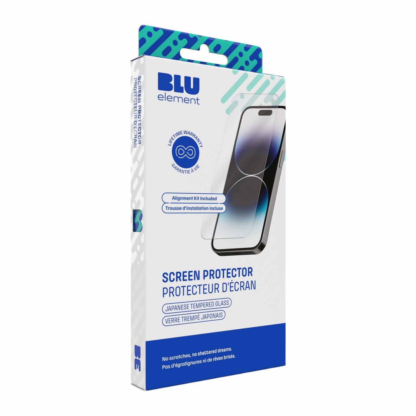 BETGIKIP16P Tempered Glass Screen Protector with Installation Kit iPhone 16 Pro Screen Protectors Blu Element
