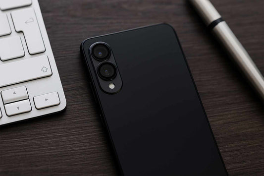 BELPS25E Aluminum 1 by 1 Lens Protector Galaxy S25 Edge Black