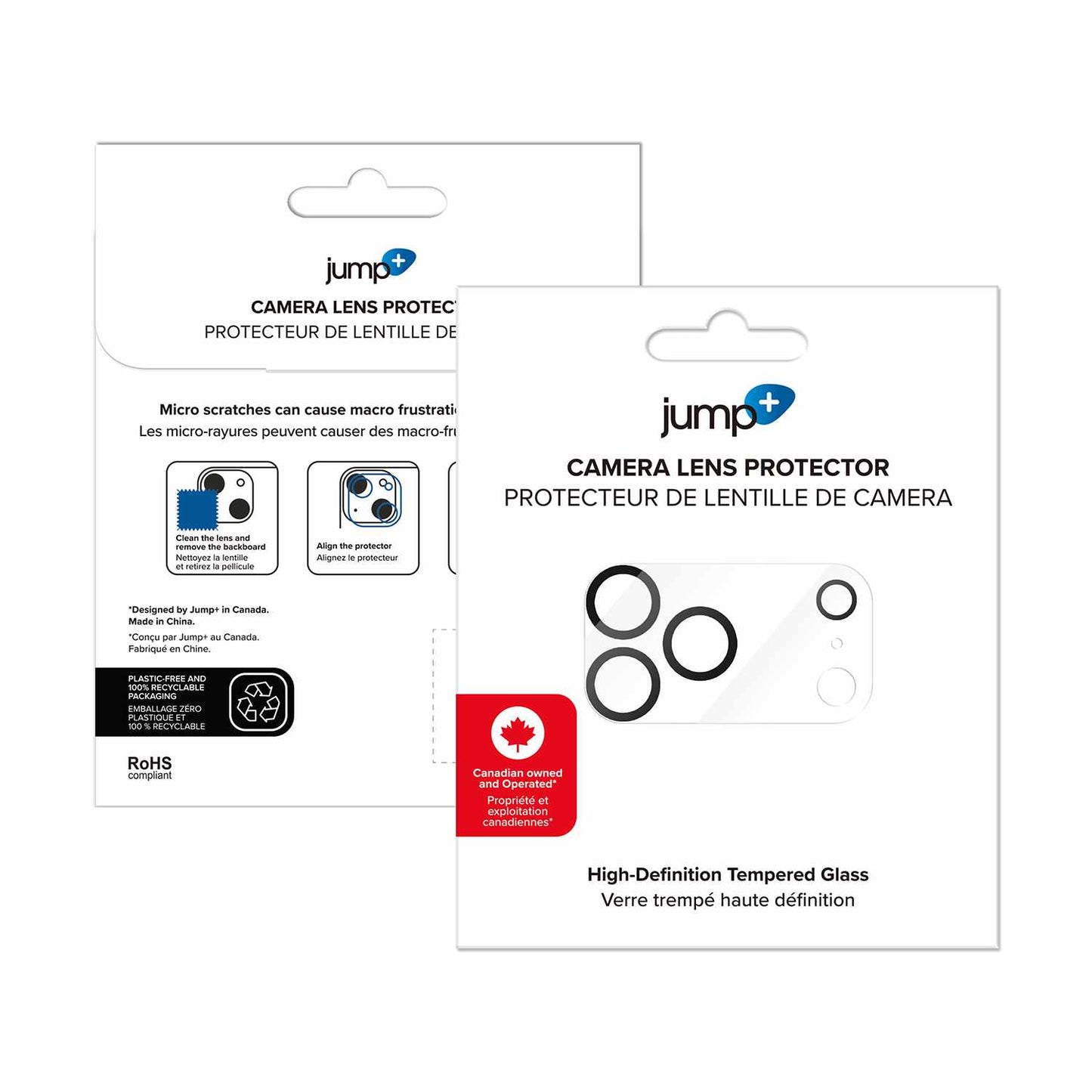 JP2152 Jump+ Full Cover Lens Protector iPhone 17