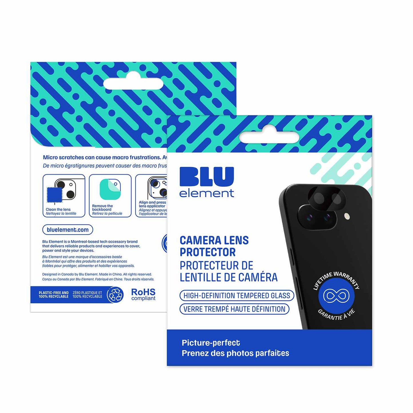 BELPPX10A Full Cover Lens Protector Pixel 10a Black