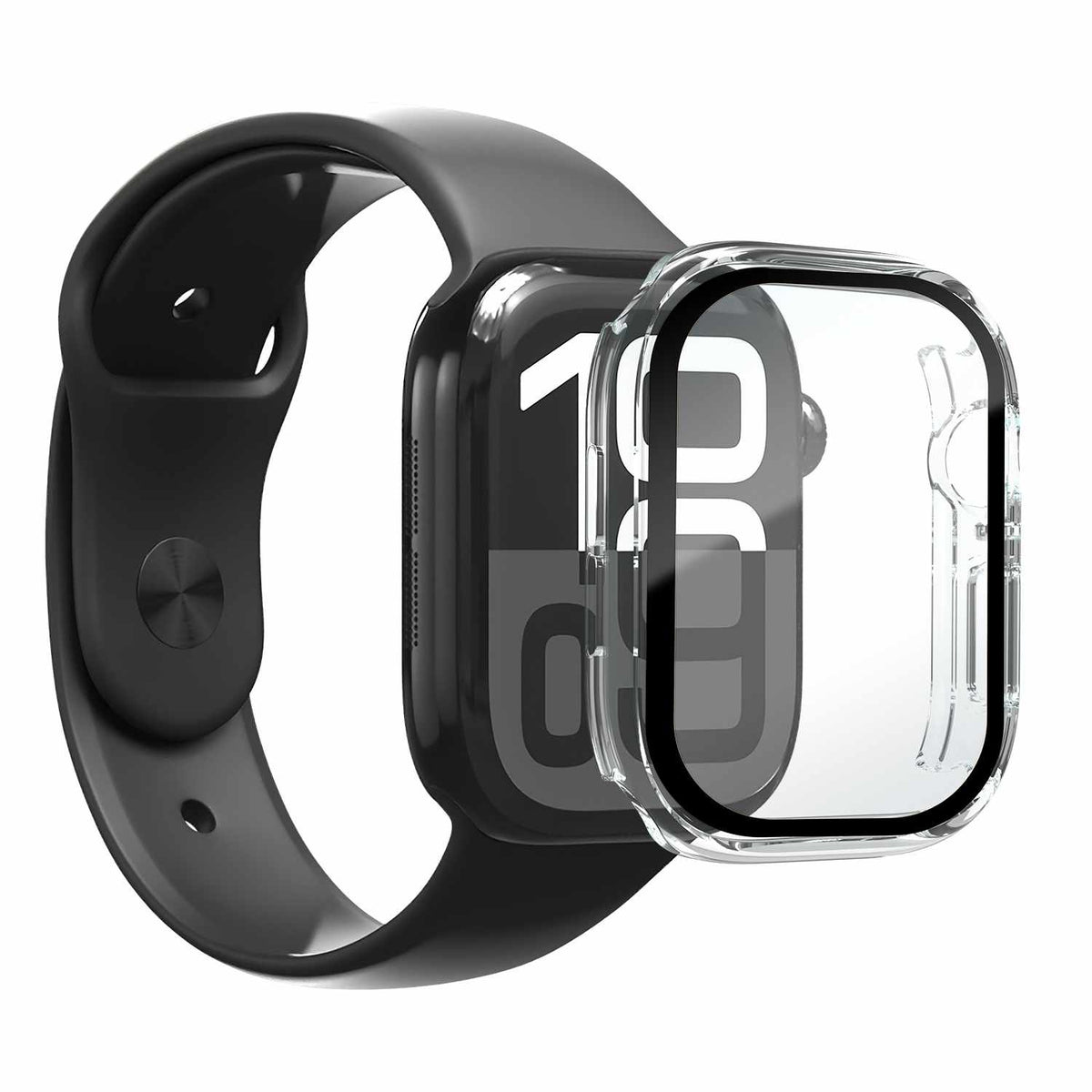 BETGAW1042 360 Screen Protector and Bumper Apple Watch Series 11/10 42mm