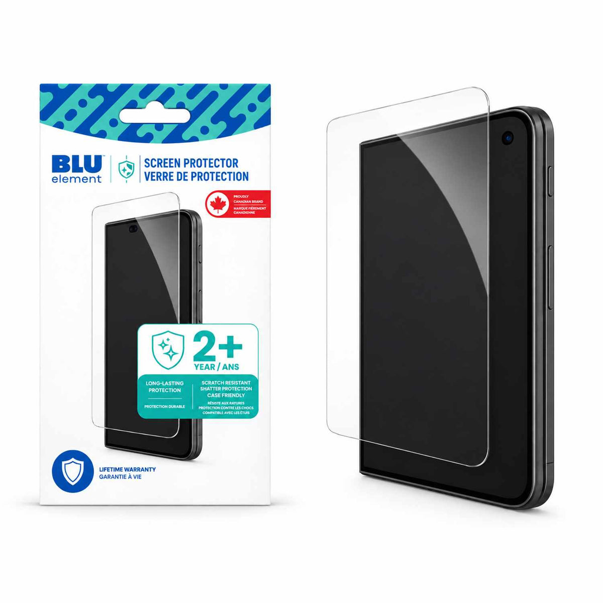 BETGIP18FOLD Tempered Glass Screen Protector iPhone Duo