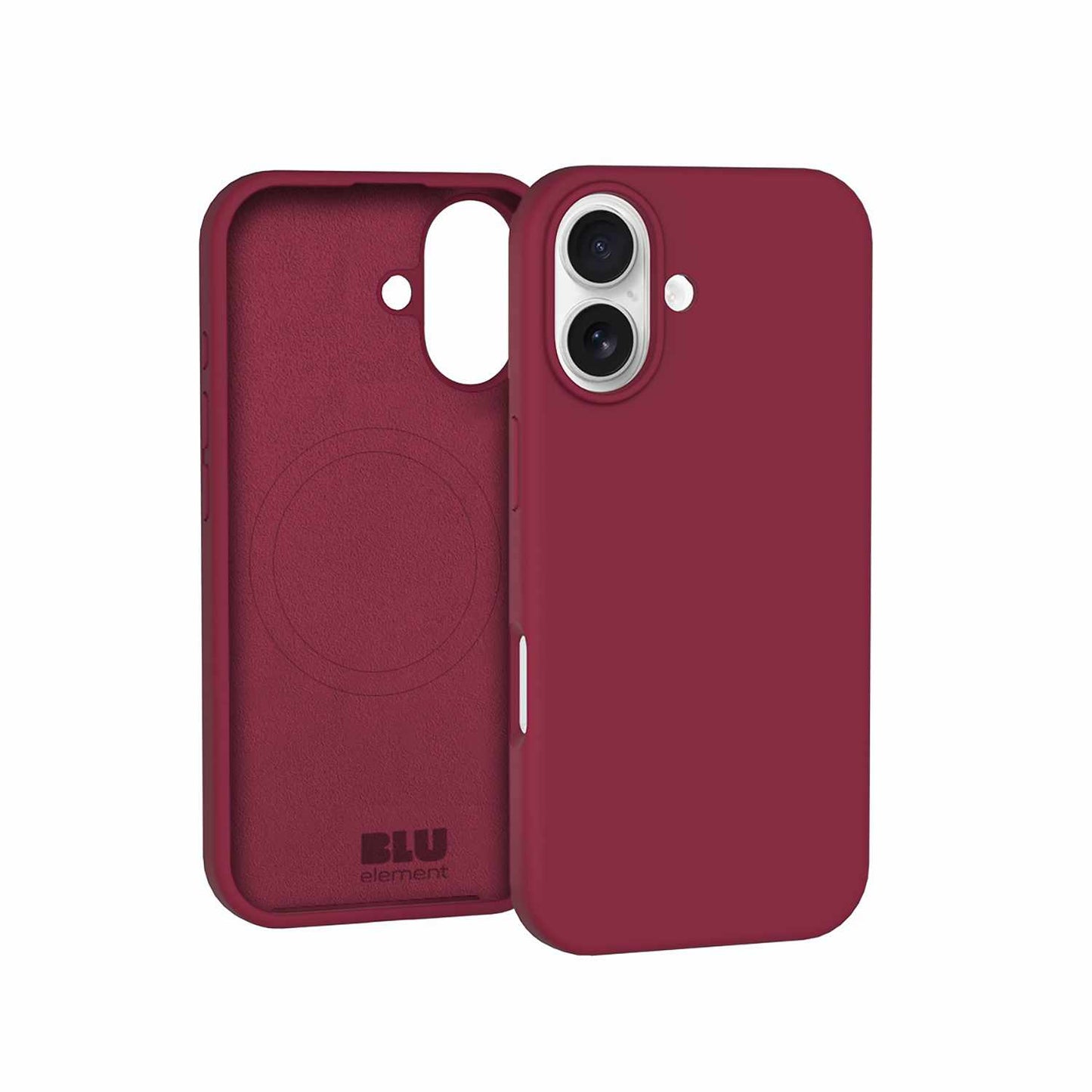 BESMG175 Silicone MagSafe Case iPhone 17 Cranberry