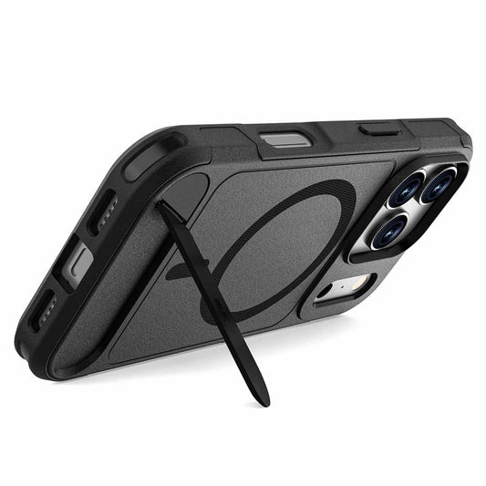 BEARLK175 Armour Ultra MagSafe w/Kickstand Case iPhone 17 Pro Black