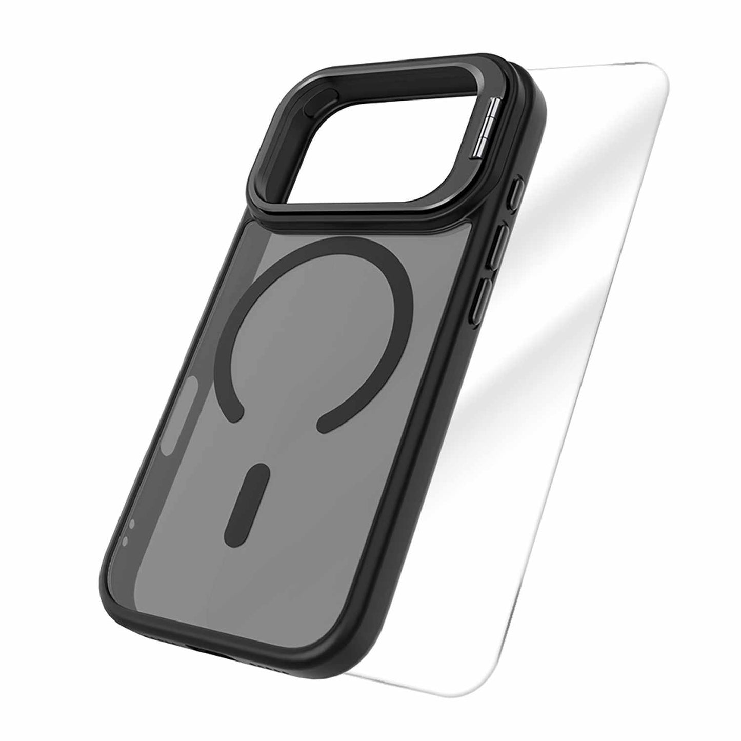 BEDBCK174 Duo Protection Bundle - Chromatic Kick MagSafe Case iPhone 17 Pro Max Black