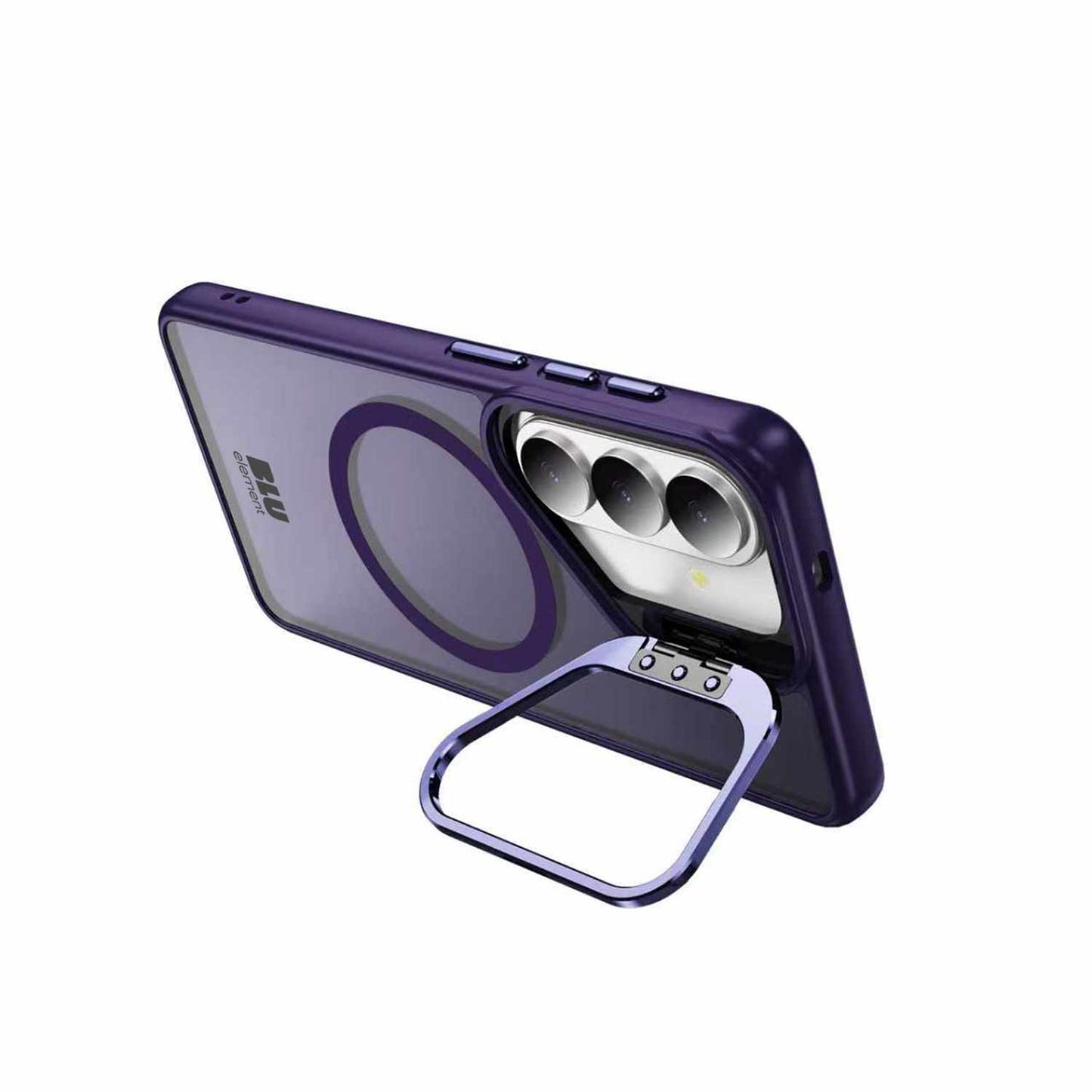 BECKS268 Chromatic Kick w/Magnets Case Galaxy S26+/S25+/S24+ Deep Violet