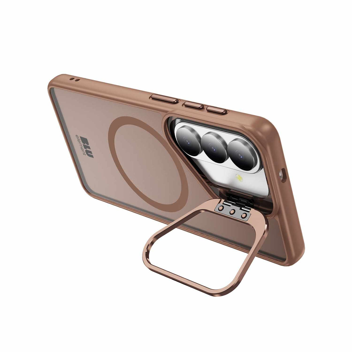 BECKS2610 Chromatic Kick w/Magnets Case Galaxy S26+/S25+/S24+ Brown