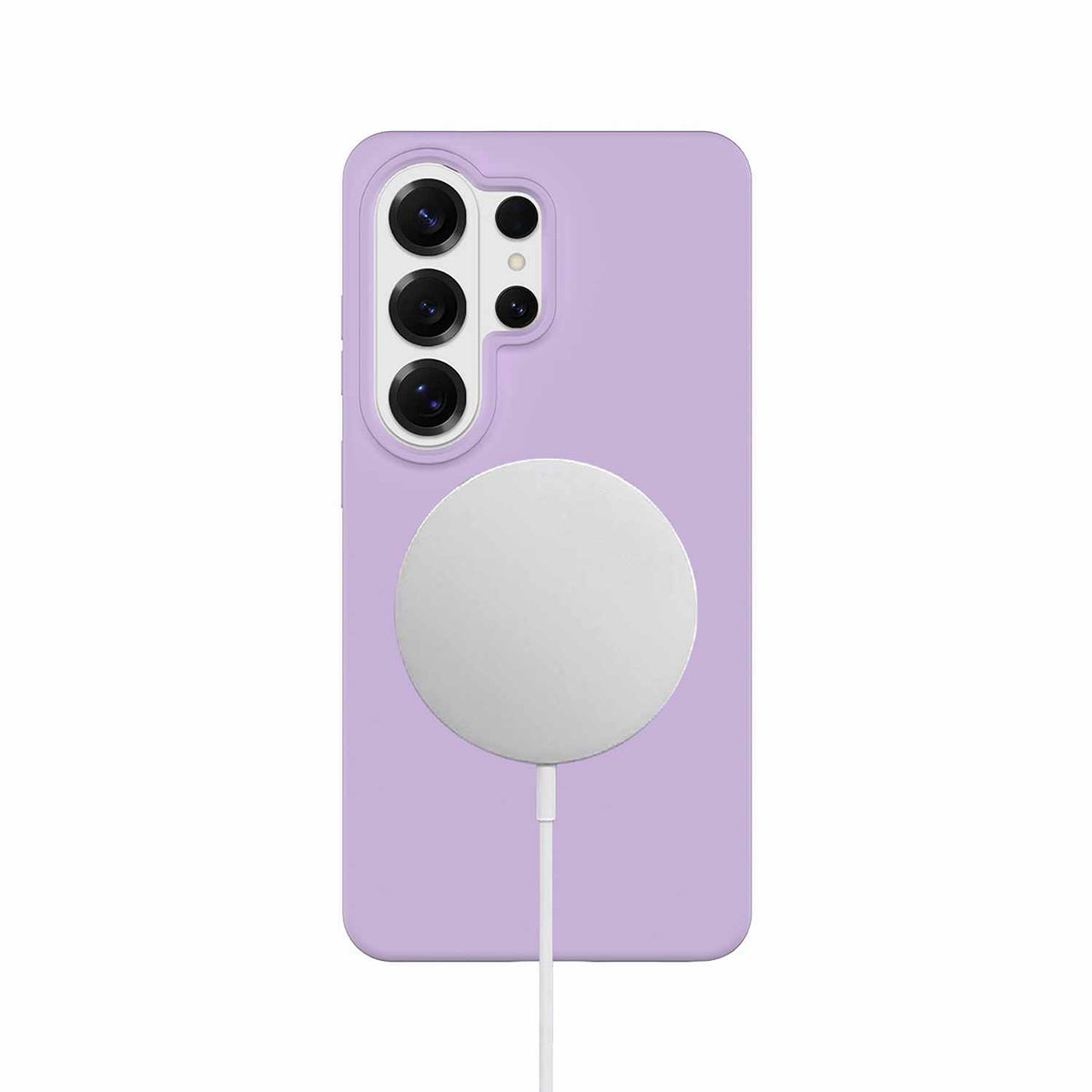 BESIS266 Silicone MagSafe Case Galaxy S26 Ultra Lavender