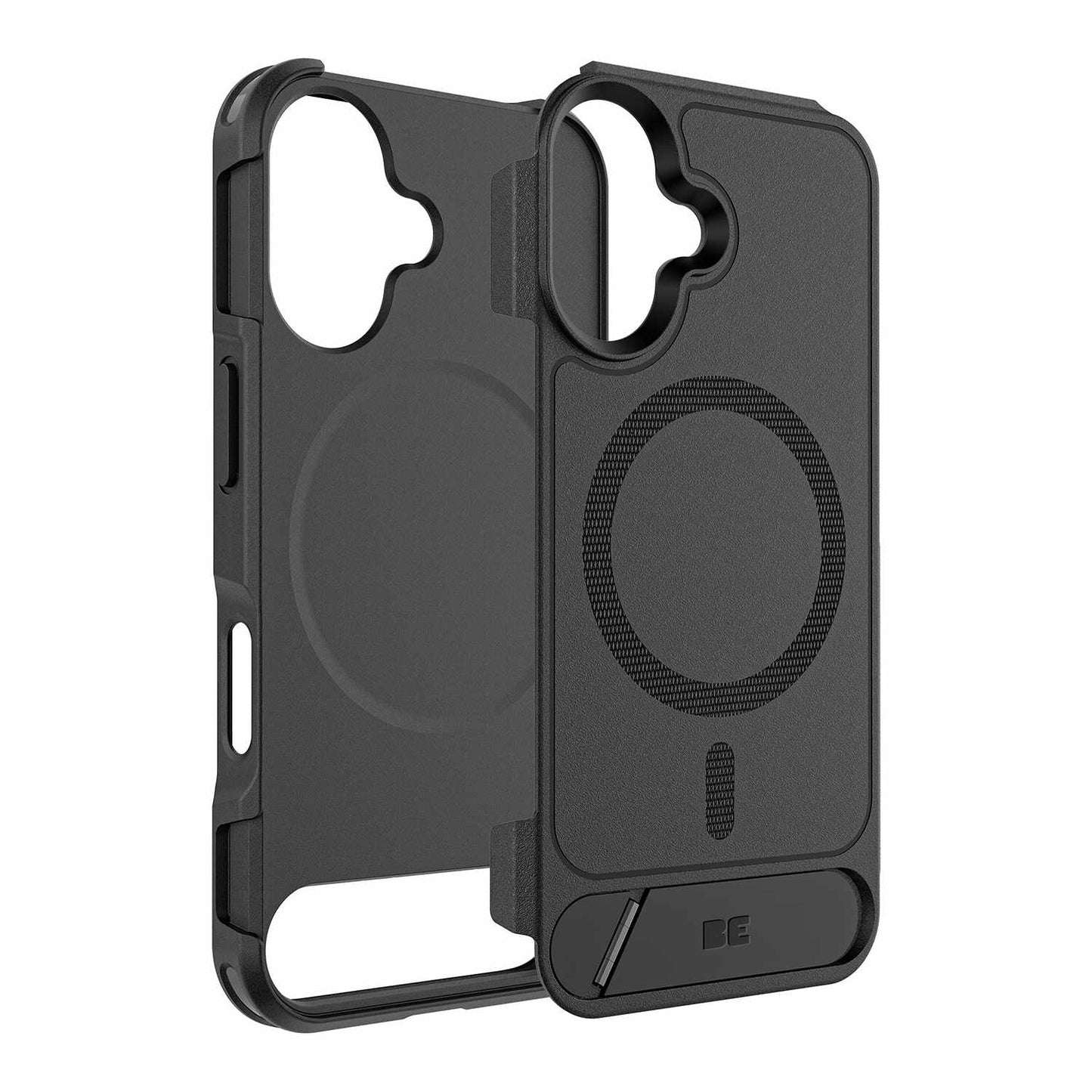 BEARUT16K Armour Ultra MagSafe w/Kickstand Case iPhone 16 Black