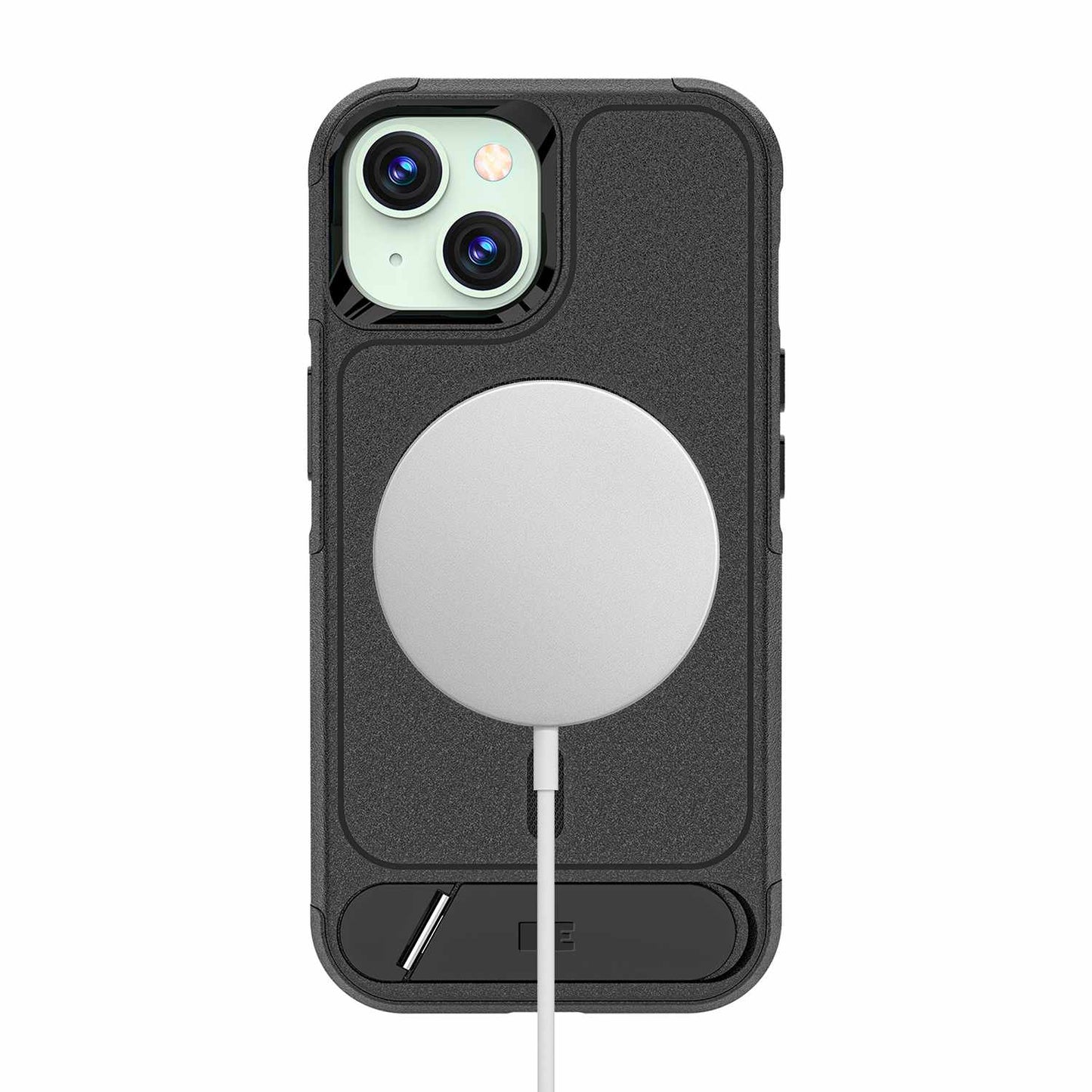 BEARUT16EK Armour Ultra MagSafe w/Kickstand Case iPhone 17e/16e/15/14/13 Black