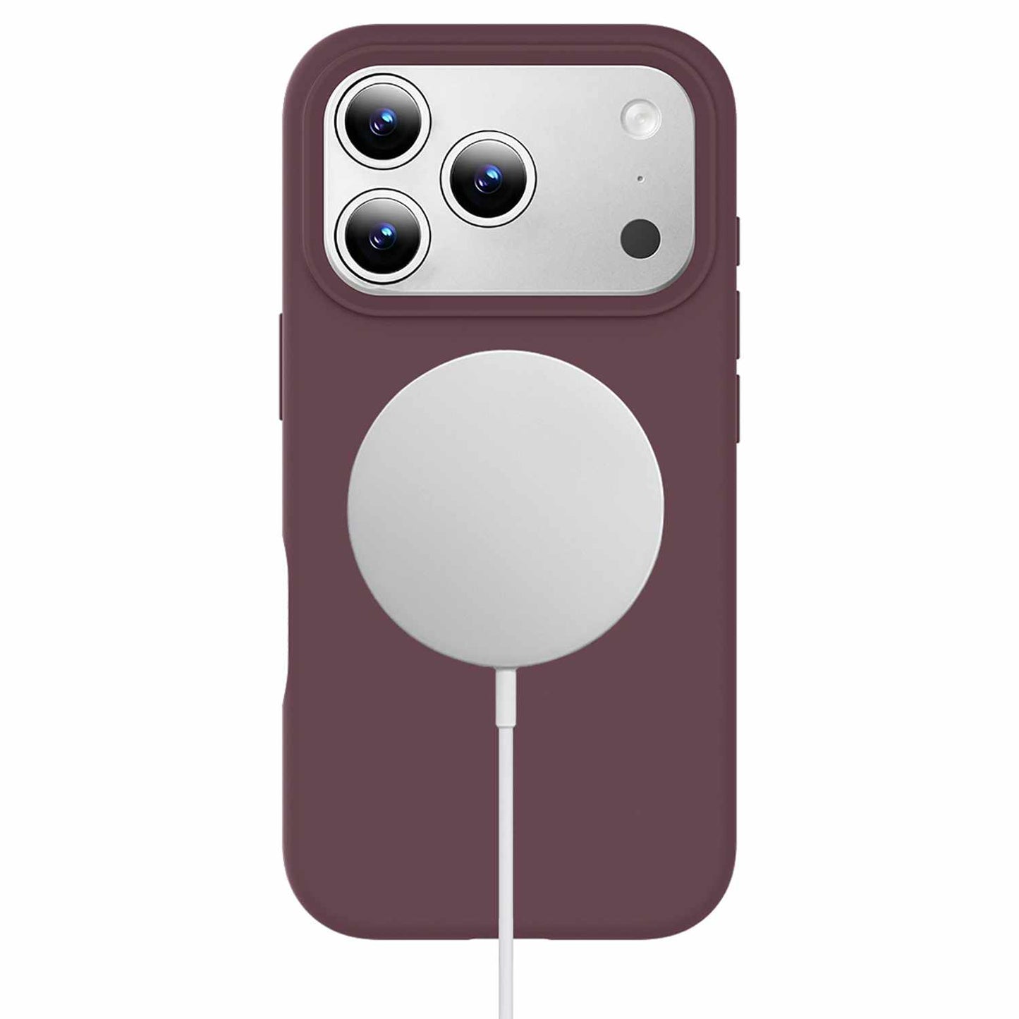 BESMG18PR6 Silicone MagSafe Case iPhone 18 Pro Max/iPhone 17 Pro Max Burgundy