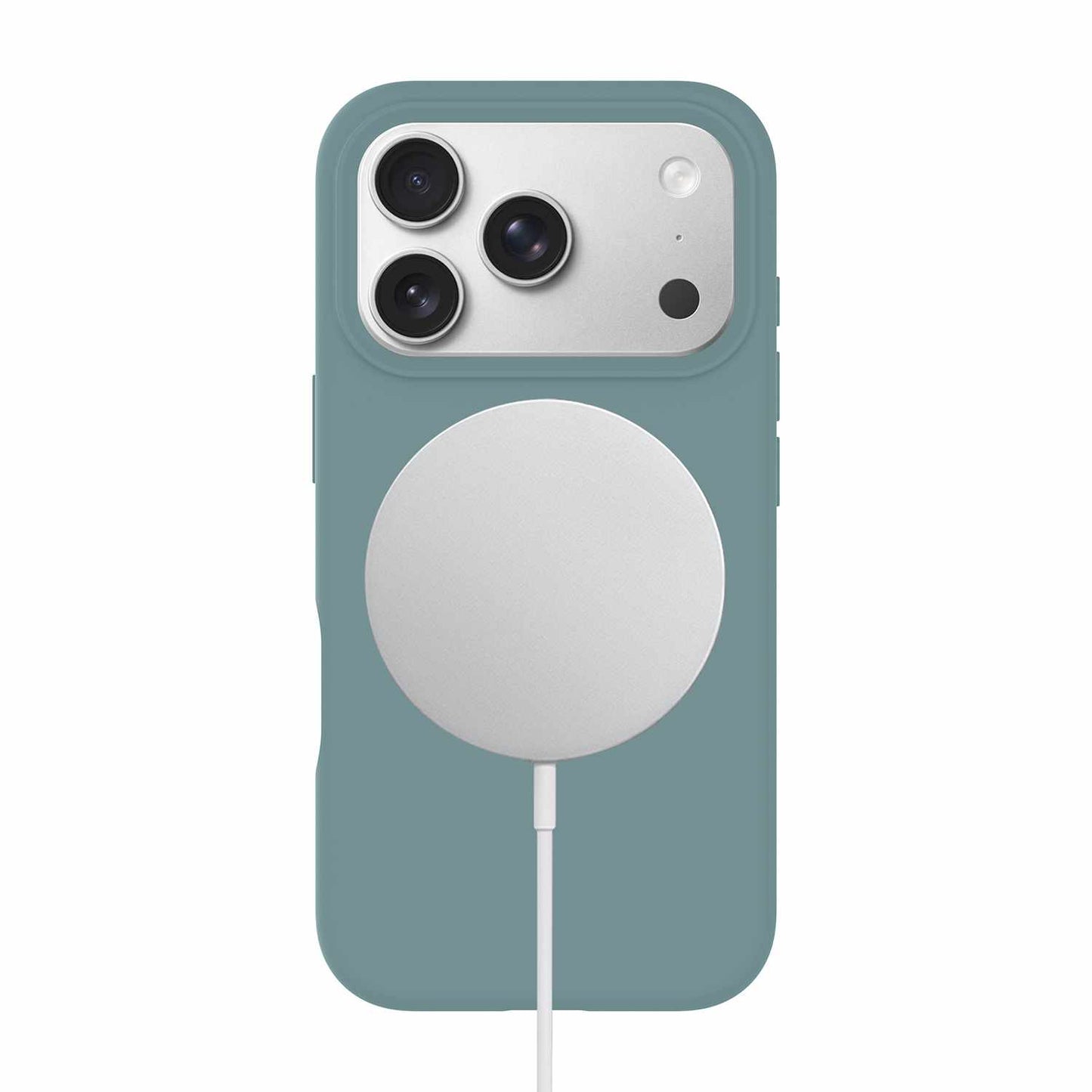 BESMG18PR7 Silicone MagSafe Case iPhone 18 Pro/iPhone 17 Pro Light Teal
