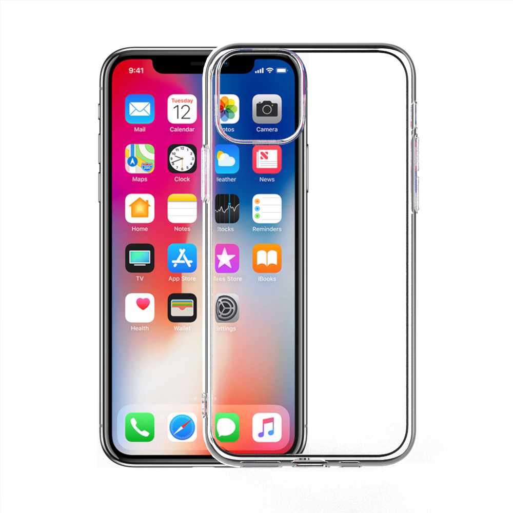 BEGS61C Gel Skin iPhone 11/XR Clear