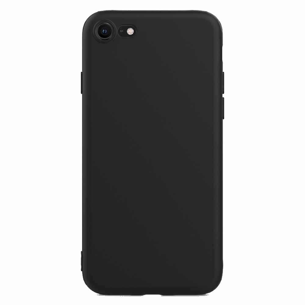 Gel Skin Case Black for iPhone SE/8/7