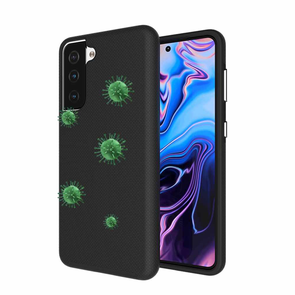 BEAA2XGS21PB Antimicrobial Armour 2X Galaxy S21+ Black