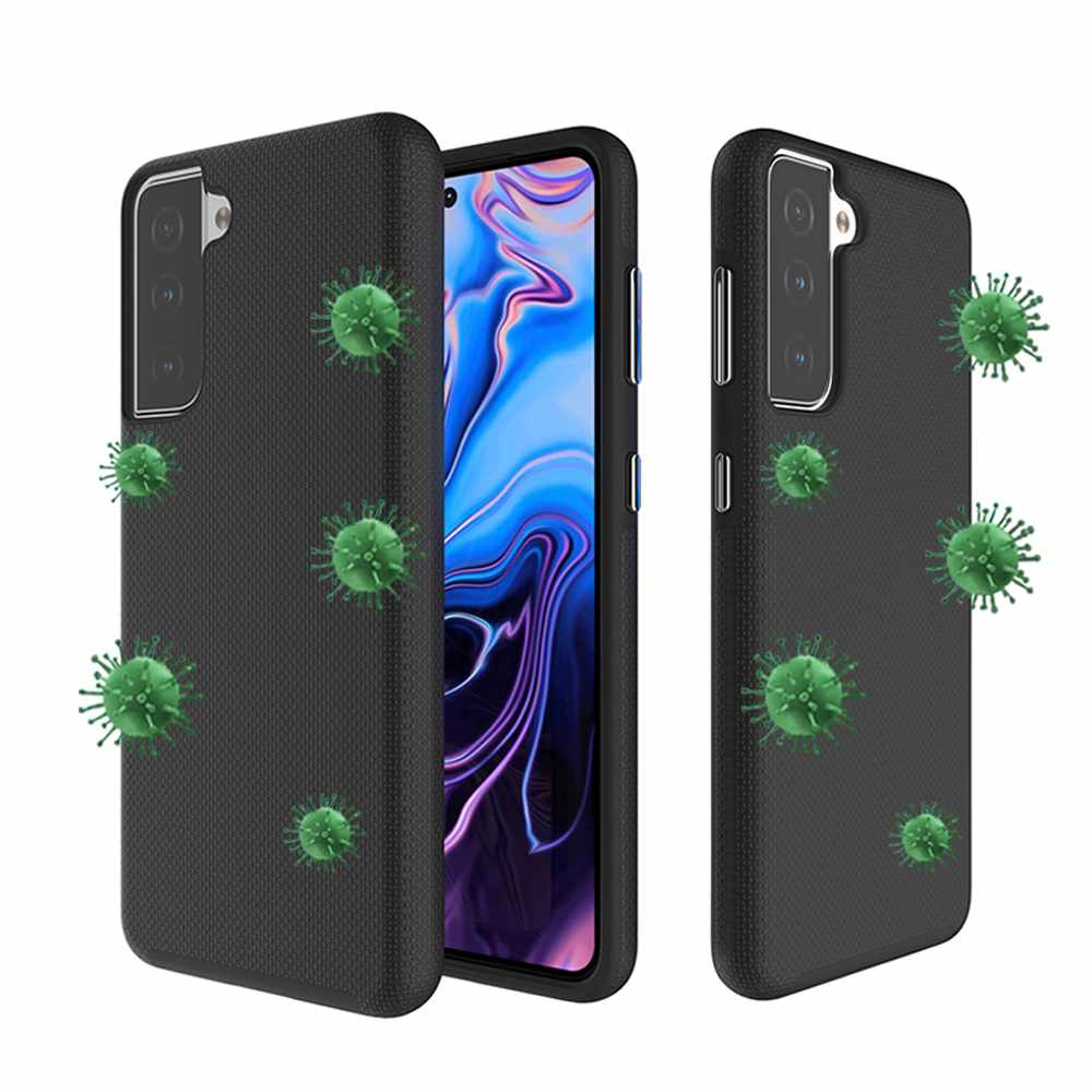 BEAA2XGS21PB Antimicrobial Armour 2X Galaxy S21+ Black
