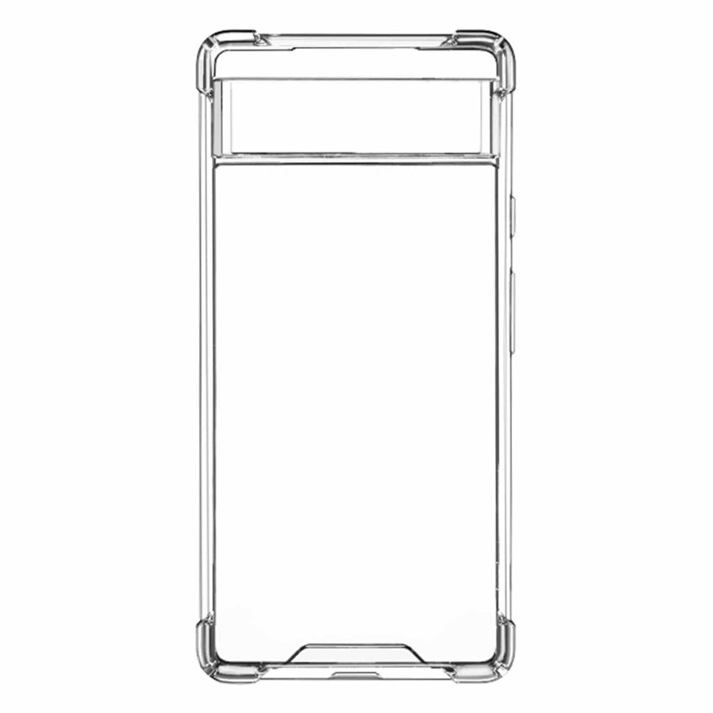 DropZone Rugged Case Clear for Google Pixel 6a Cases Blu Element