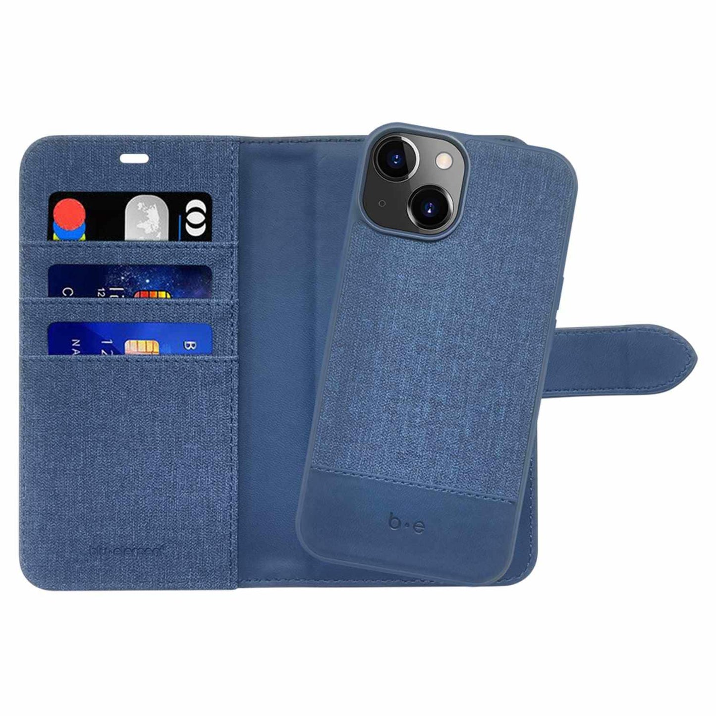 BEA21FIP2241LB 2 in 1 Folio iPhone 14/13 Lazuli Blue