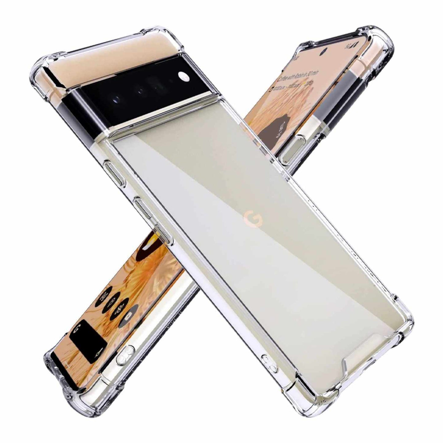 BEDZP7PROC DropZone Rugged Case Pixel 7 Pro Clear