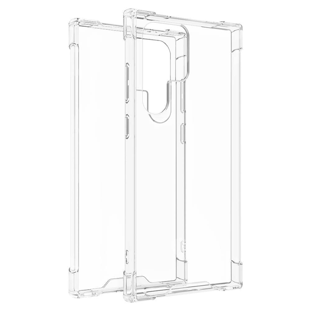 DropZone Rugged Case Clear for Samsung Galaxy S23 Ultra Cases Blu Element