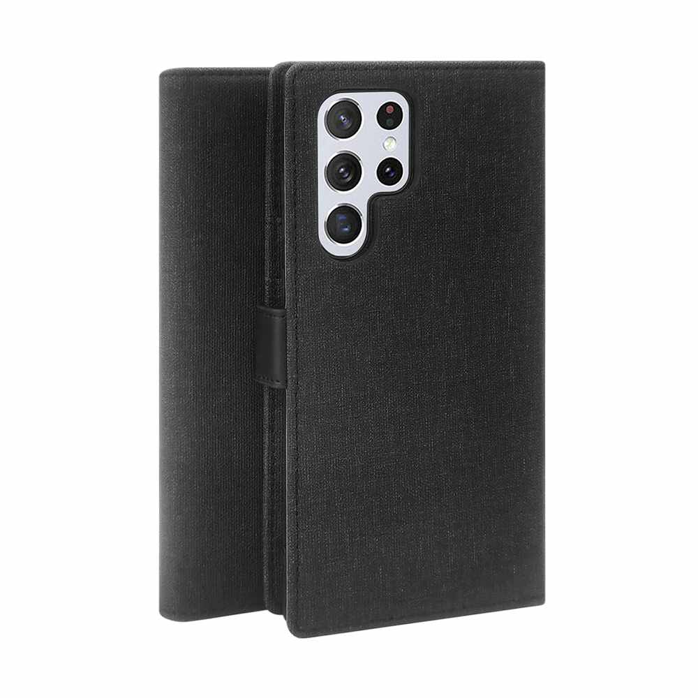BEAFGS23UBB 2 in 1 Folio Galaxy S23 Ultra Black/Black