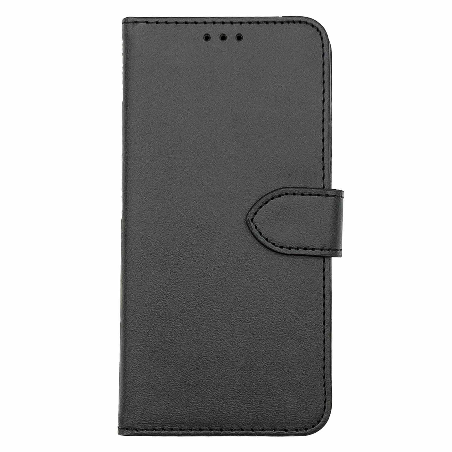JKKJFGCKIP11BK Faux Leather Folio Case w/TPU Gelskin iPhone 11/XR Black