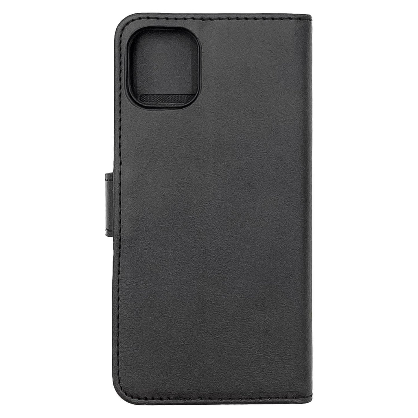 JKKJFGCKIP11BK Faux Leather Folio Case w/TPU Gelskin iPhone 11/XR Black