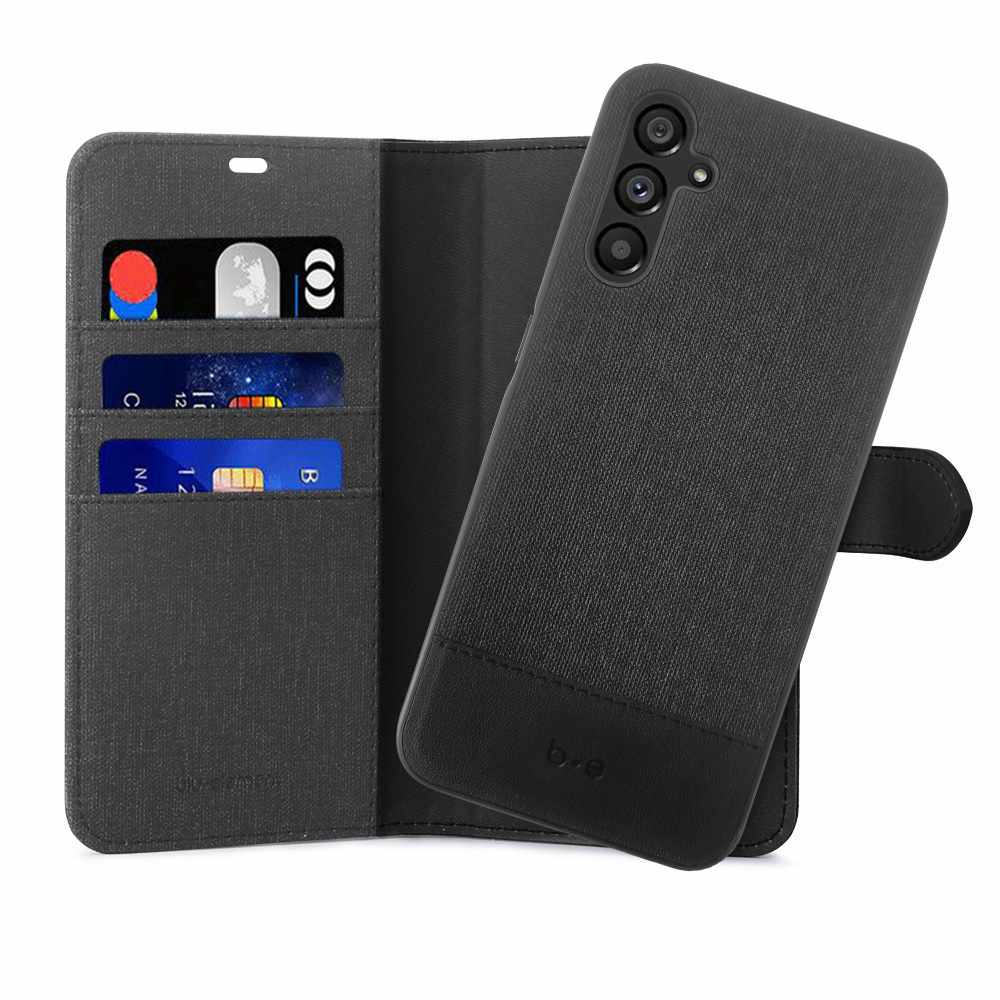 BEFGA54BB 2 in 1 Folio Galaxy A54 5G Black/Black