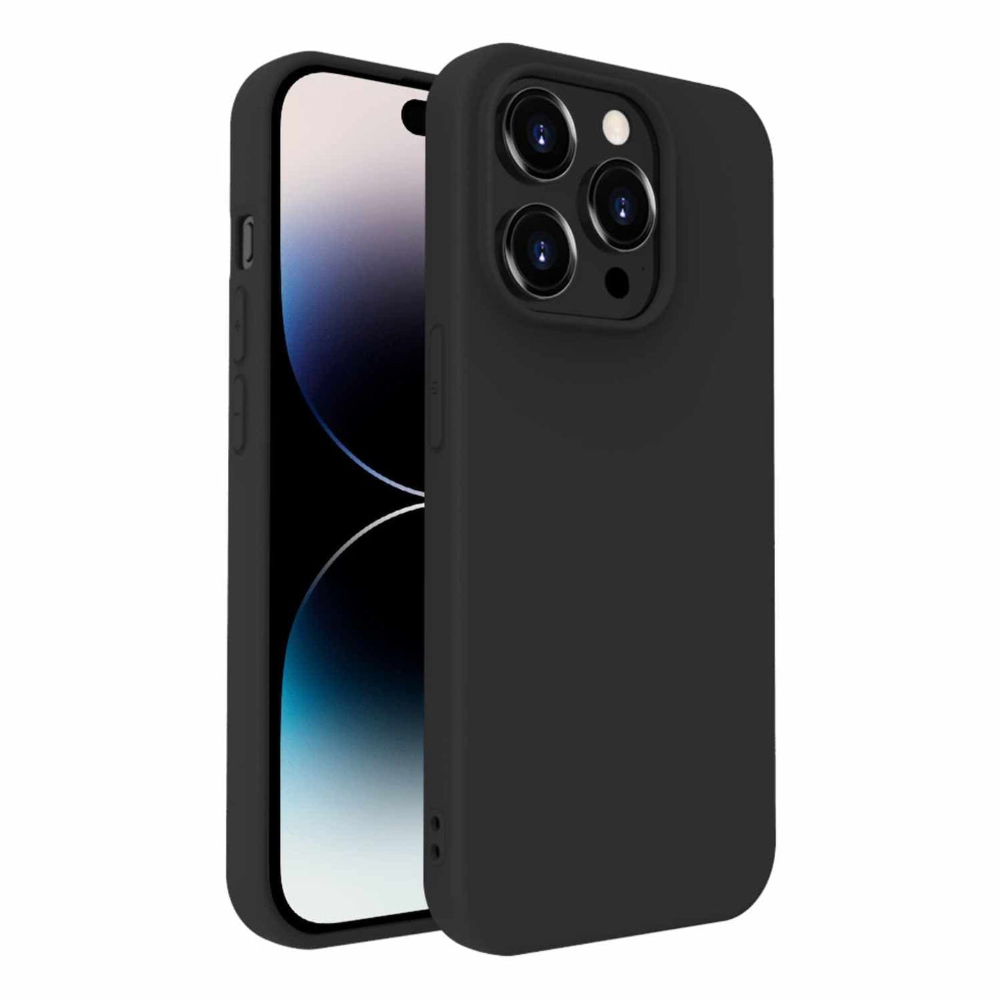 BEGSIP15PROMAX Gel Skin iPhone 15 Pro Max Black