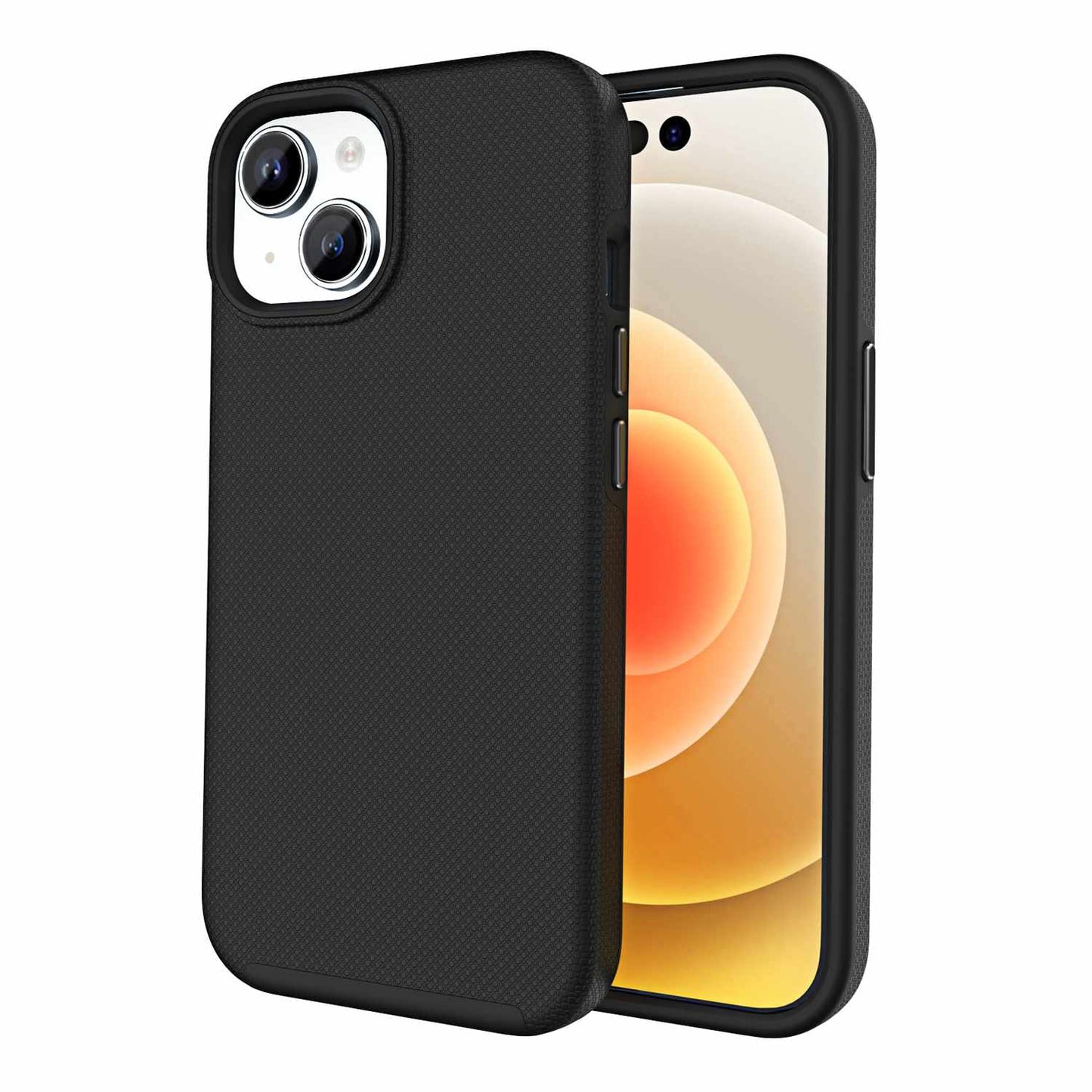 Armour Rugged Case Black for iPhone 15/14/13 Cases Blu Element