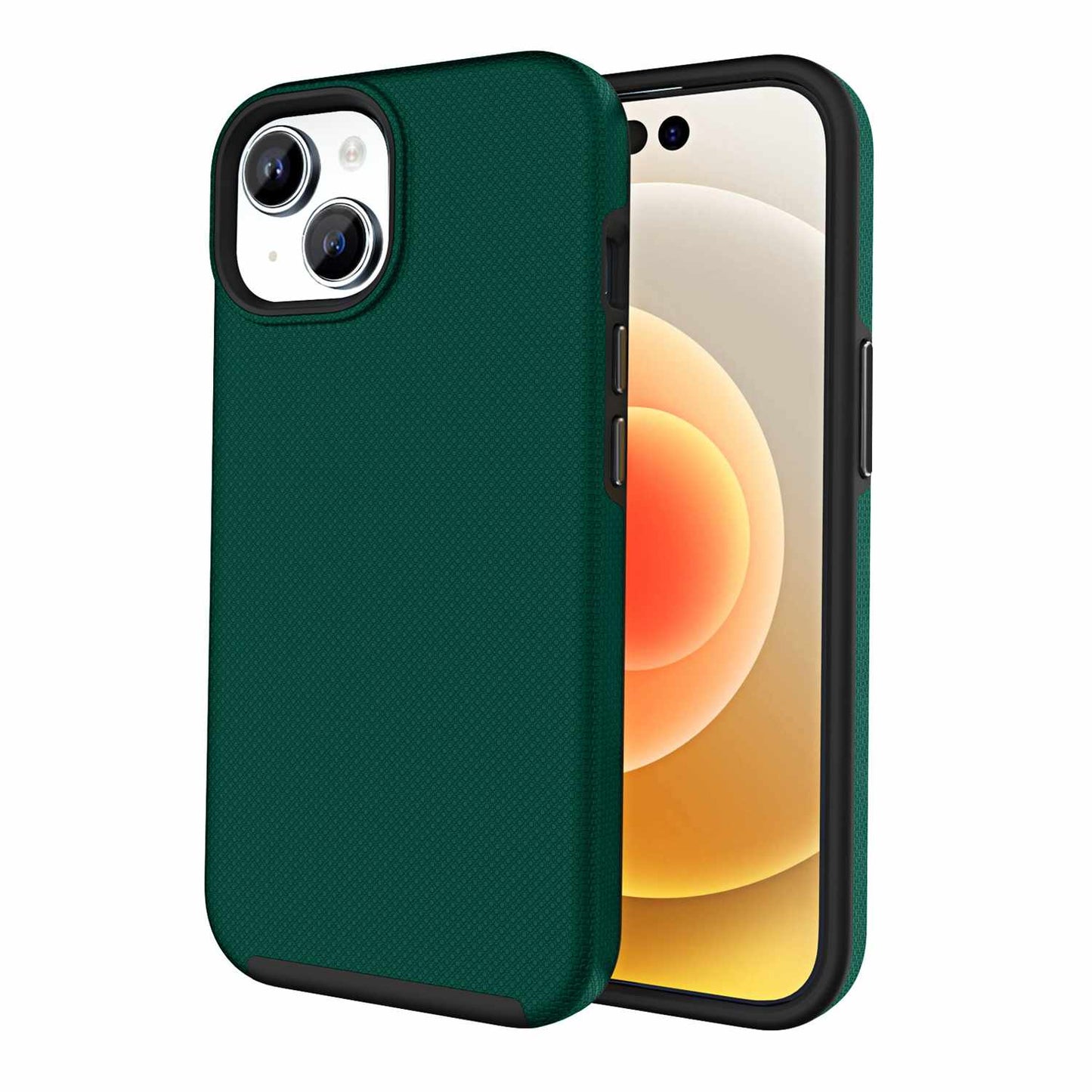 Armour Rugged Case Green for iPhone 15/14/13 Cases Blu Element