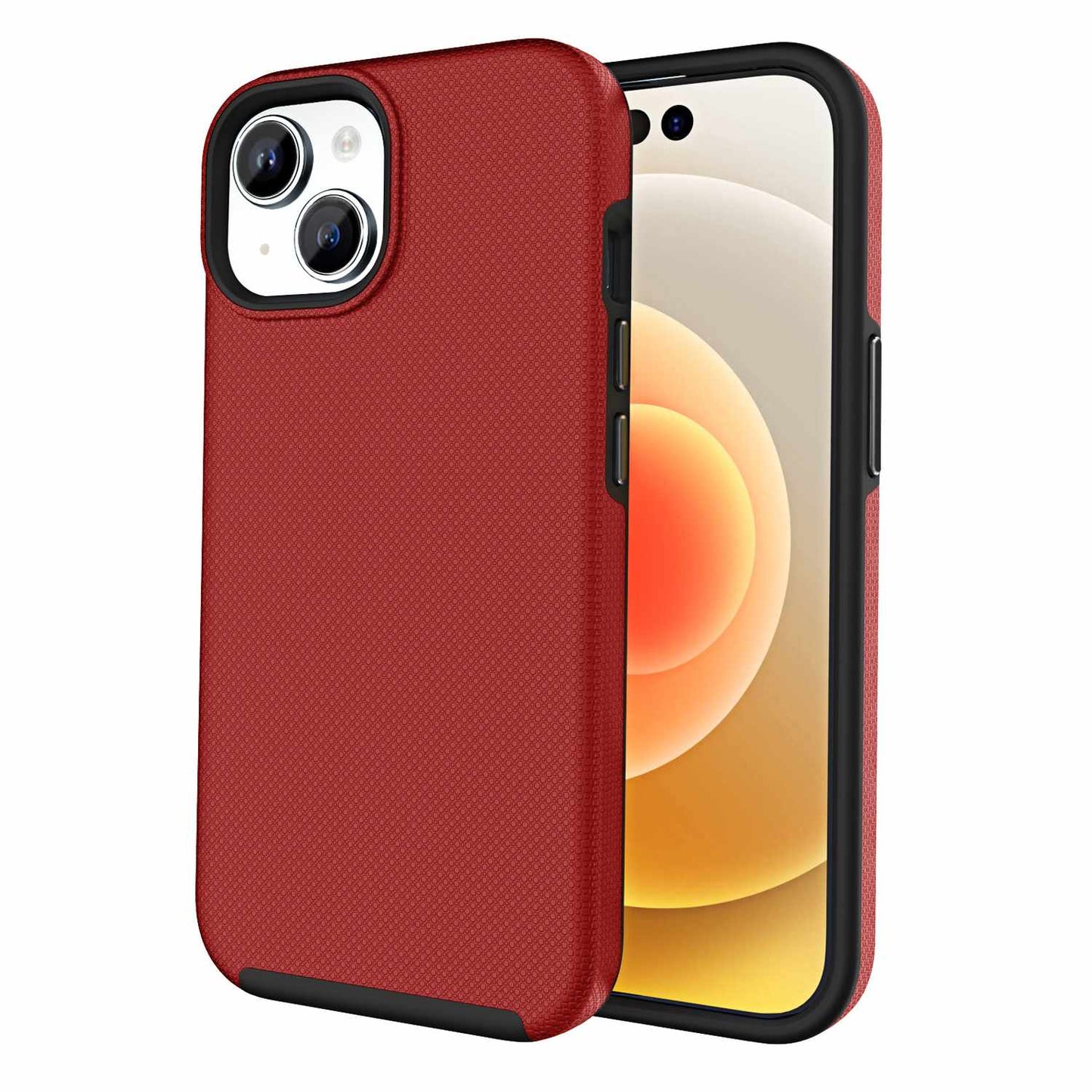 Armour Rugged Case Red for iPhone 15/14/13 Cases Blu Element