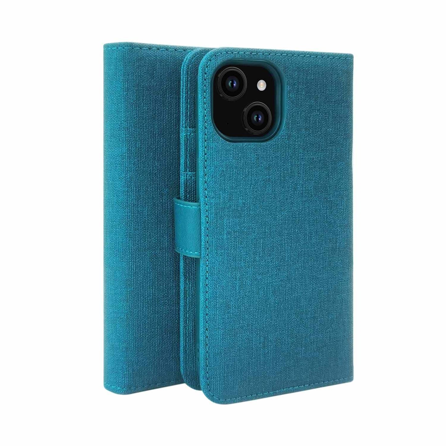 BE2I1FIP15TG Folio 2 in 1 iPhone 15/14/13 Teal Green