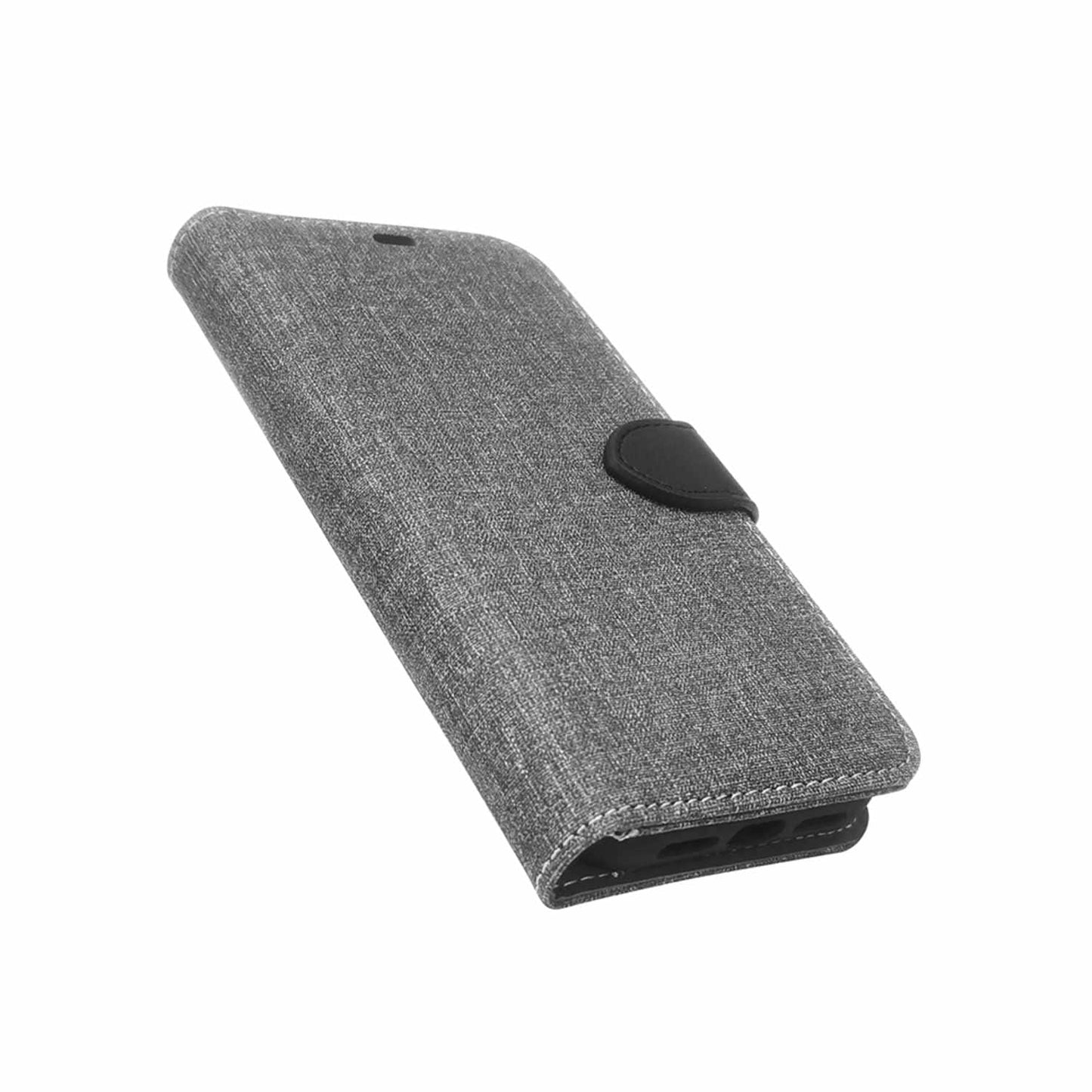 BE2I1FWMSIP15G Folio 2-in-1 MagSafe Case iPhone 16e/15/14/13 Gravity Grey Cases Blu Element