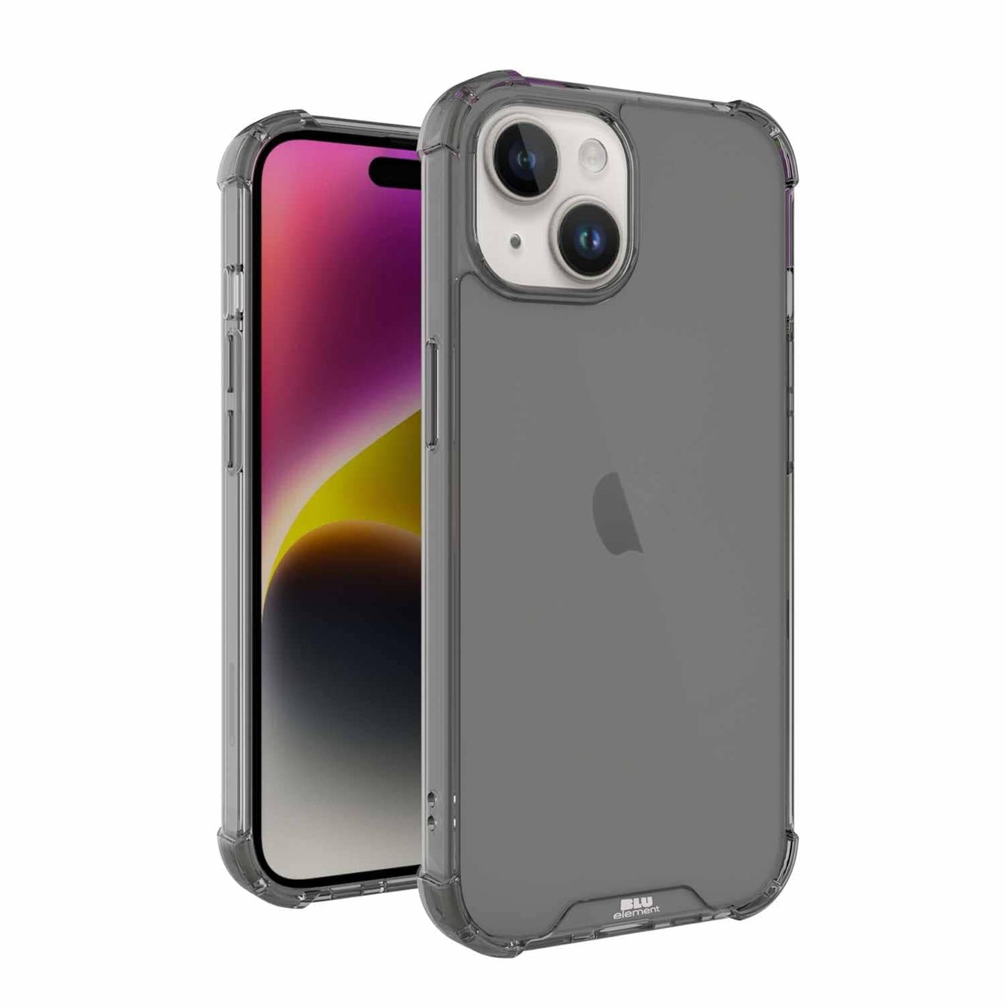 DropZone Rugged Case Smoke for iPhone 15/14/13 Cases Blu Element