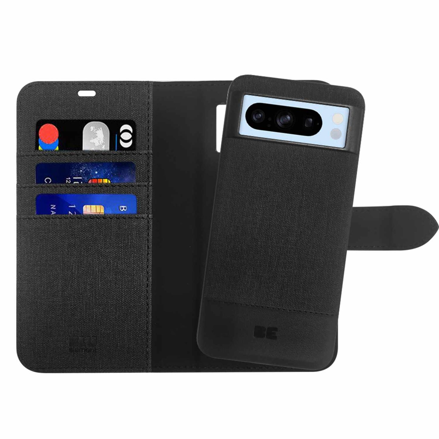 BE2I1FP8PROBBN Folio 2 in 1 Case Pixel 8 Pro Black