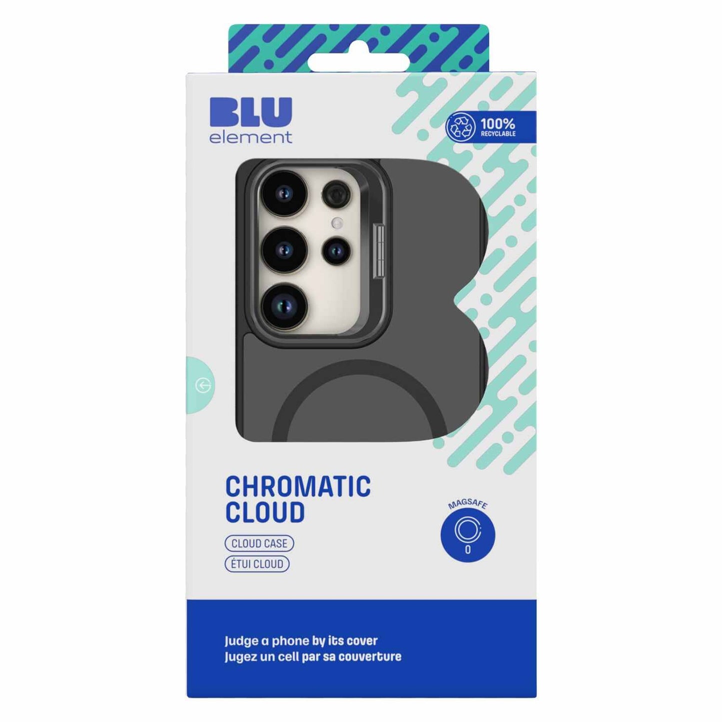 BECHCLGRS24 Chromatic Kick w/Magnets Case Galaxy S25/S24 Deep Violet Cases Blu Element