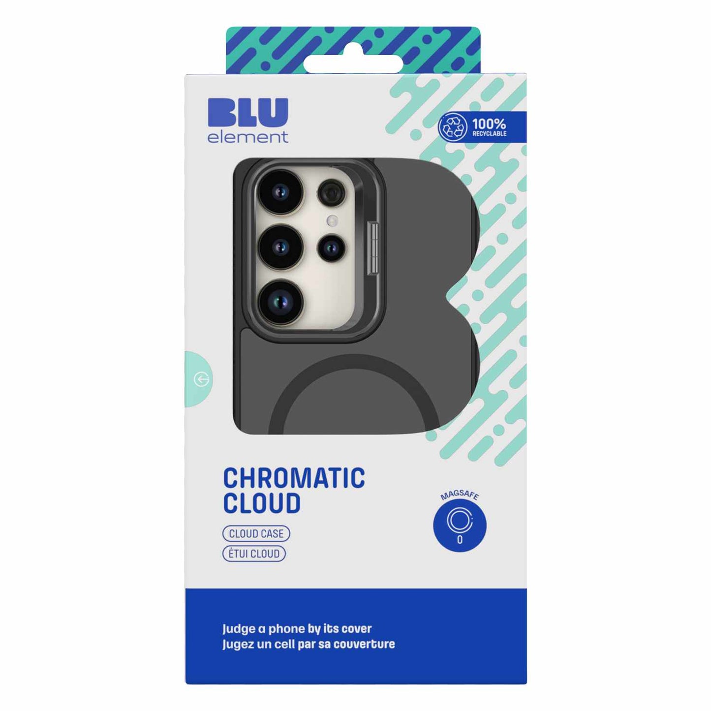 BECHCNS24UL Chromatic Cloud Kick MagSafe Compatible Galaxy S24 Ultra Navy