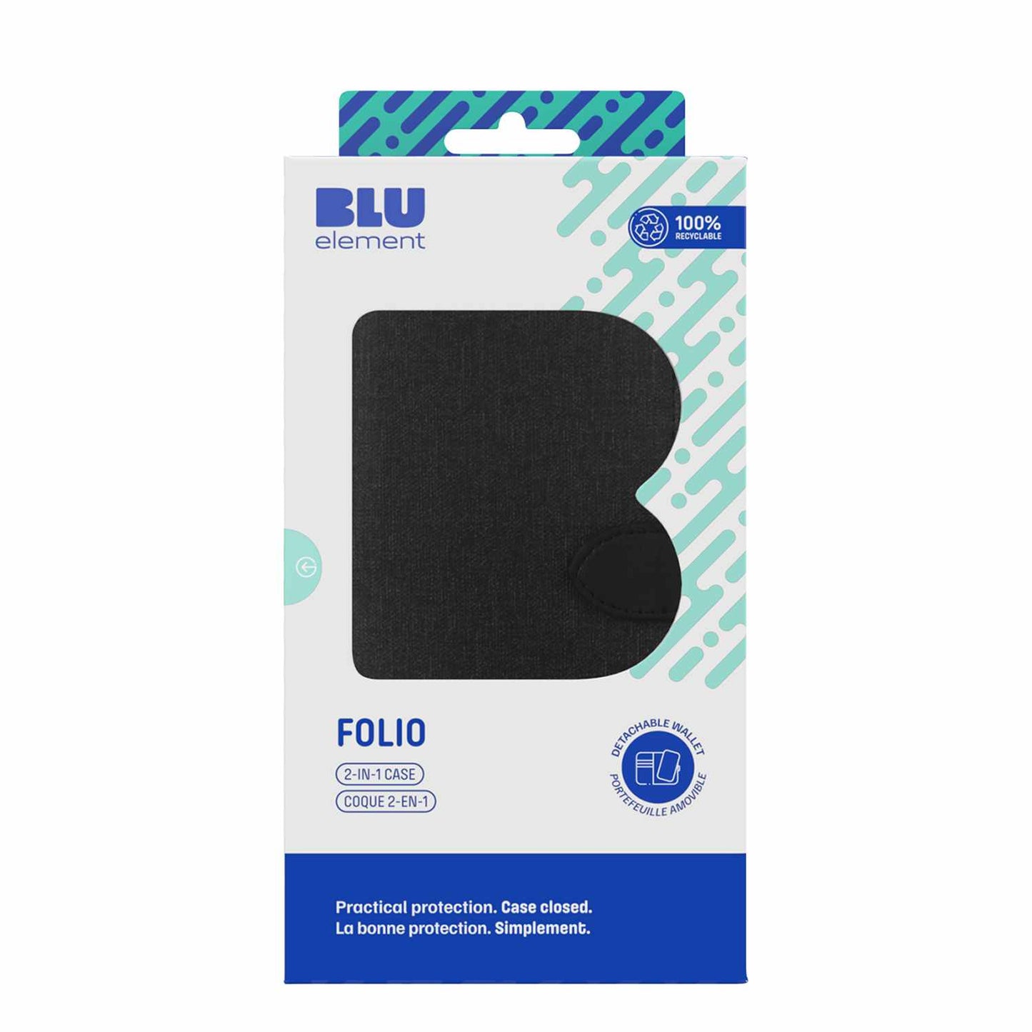 BE21FPGP9 Folio 2-in-1 Case Pixel 9/9 Pro Black