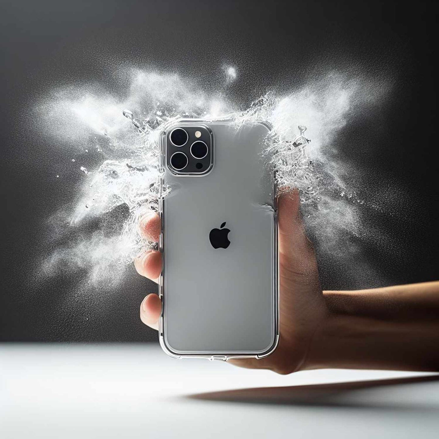 BEDAIP162 DropZone Air Case iPhone 16 Plus Clear