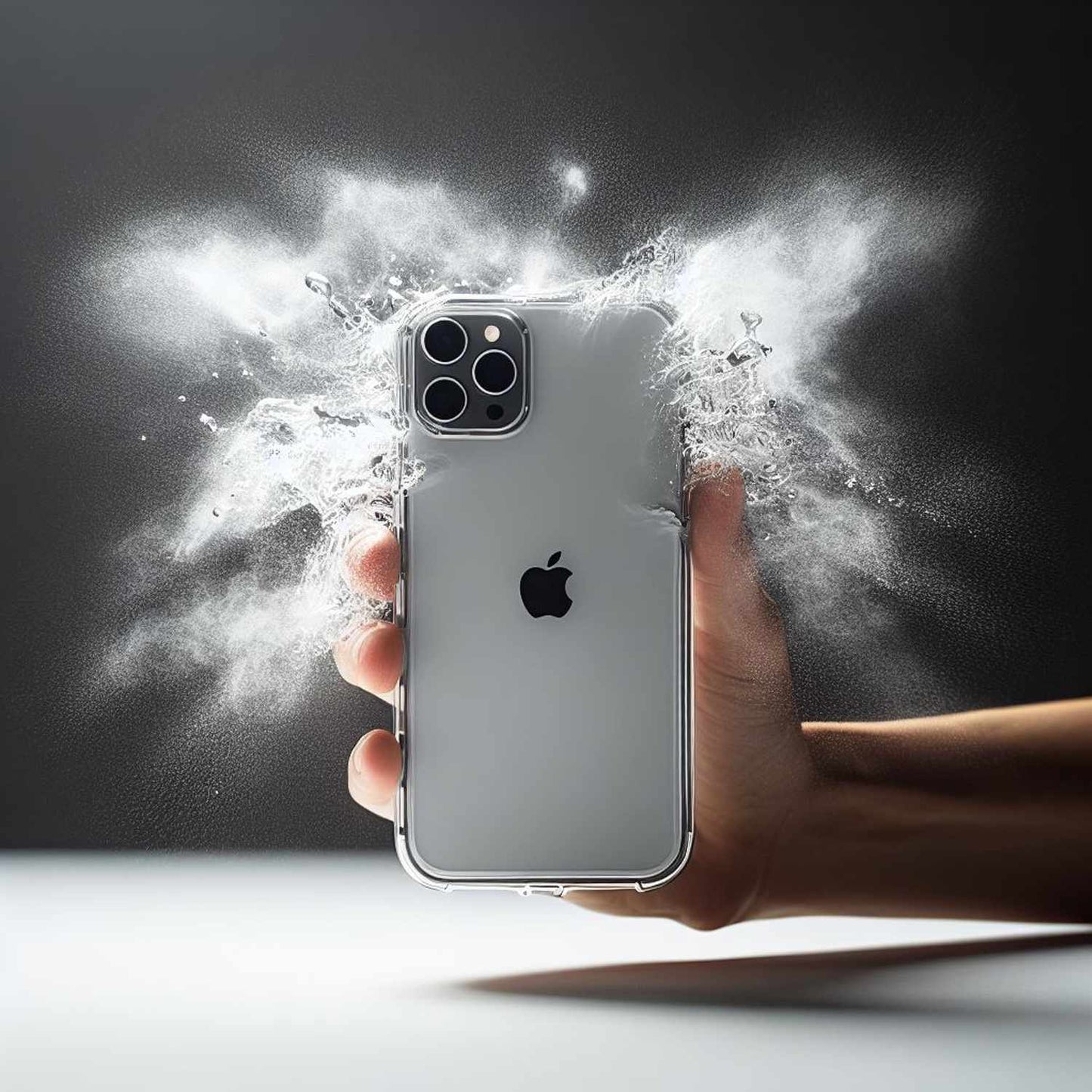 BEDAIP163 DropZone Air Case iPhone 16 Pro Clear