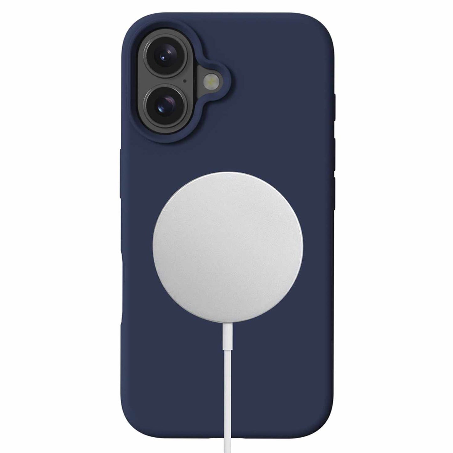 BESPIP161N2 Silicone MagSafe Case iPhone 16 Plus Navy